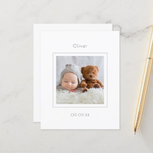 Budget Minimal födelsedag för foto Pojke