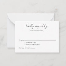 Budget Minimalist Black White Modern Script OSA