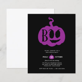 BUDGET Minimalist BOO Halloween Kalasfest