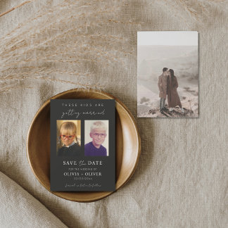 Budget, minimalist these kids are getting married  spara datumet