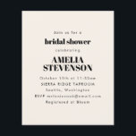 Budget - Minimalistiskt Inbjudningskort för möhipp<br><div class="desc">Budget - Minimalistiskt Inbjudningskort för möhippan</div>