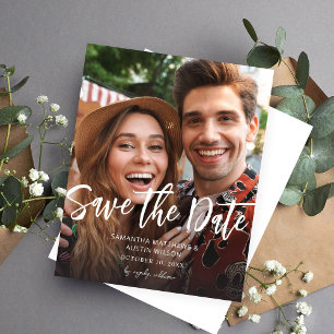Budget MOD V Photo Bold Save the Date - Lättare