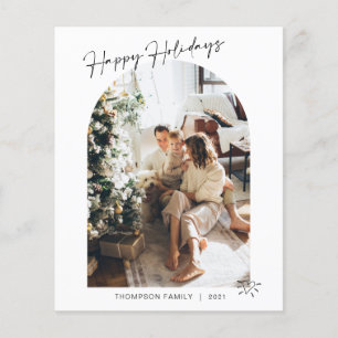 BUDGET Modern 5 Photo Heart Glad helg Arch
