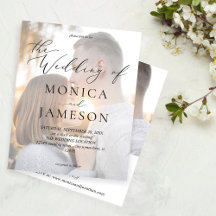 Budget Modern Calligraphy V2 Photo Bröllop