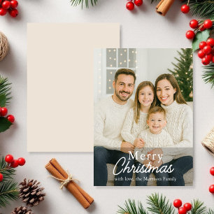 Budget Modern Family Jul Foto Holiday Kort