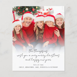 BUDGET Modern fotoskript God jul