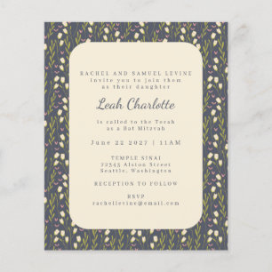 Budget Modern Garden Blommigt Earthy Bat mitzvah
