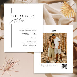 Budget Modern ingenting Finare just Kärlek Bröllop