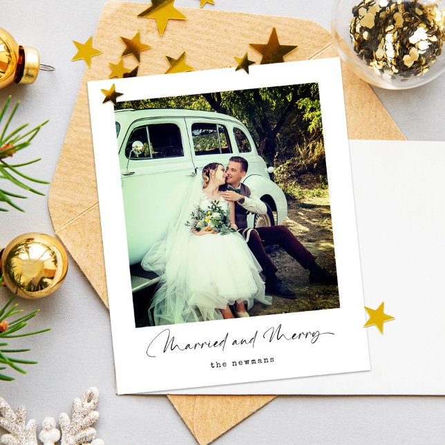 Budget Modern jul | Gift med eller utan äktenskap Flygblad (Skapare uppladdad)