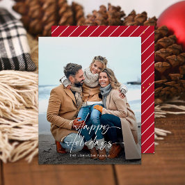 Budget Modern jul Glad helg Flygblad