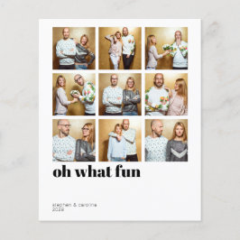 Budget Modern Minimalistisk Collage Jul Foto