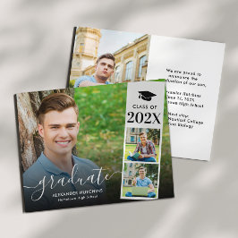 Budget Modern Photo Collage Student meddelande