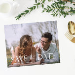 Budget Modern Photo Skript H Spara datum Flygblad<br><div class="desc">****** MATTEN PAPPER ÄR TUNG. UPPGRADERA FÖR EN PAPPER. INGA ENVELOPES INGÅR. KONTROLLERA LÄNKEN NEDAN FÖR KORT LAGRAR, TEKNIKKORT. KORT LAGRAR HAR TEKNIKKORT ETT ALTERNATIV FÖR ENVELOPES ELLER INKLUDERAR DEM******** Inga kuvert, papper flygblad. Spara pengar på formella inbjudningar med denna pappra inbjudan. Hämta redot för gästerna till bröllop med din...</div>