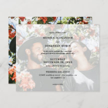 Budget Modern Photo Vågrät Bröllop