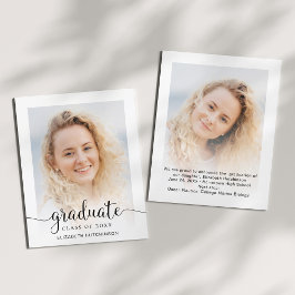 Budget Modern Script Foto Utexamens Meddelande