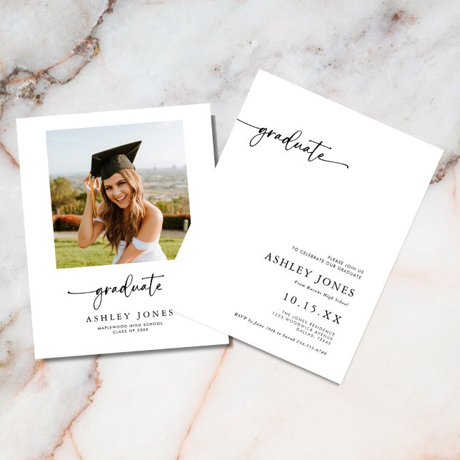 BUDGET Modern Script Student Studentfest Flygblad (Skapare uppladdad)