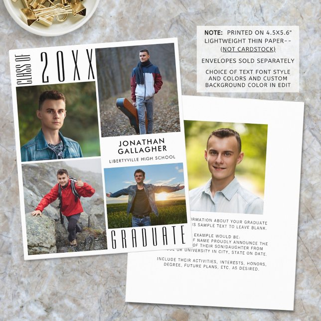 Budget Modern Studenten 5-fotomeddelande (Skapare uppladdad)