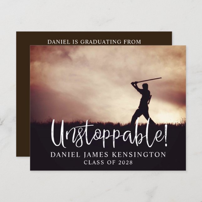 Budget Modern Studenten Photo (Fram/baksida)