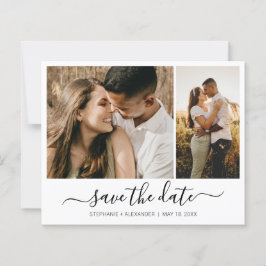 Budget Modern Typsnitt Foto Spara Datum