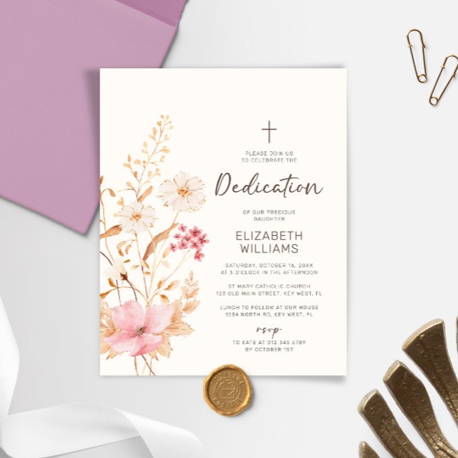 Budget Modern Wildblomsterträdgårdsdedikation Inbj (Skapare uppladdad)