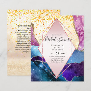 BUDGET MÖHIPPA Glittery AGATE Gnistra Inbjudan