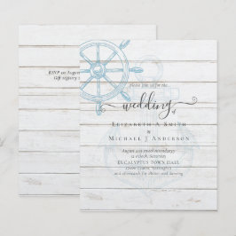 BUDGET Nautical Fraktass Wheel Bröllop