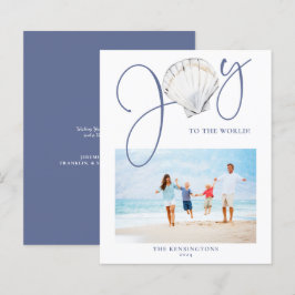 Budget Nautisk jul Joy Seashell Helgdag