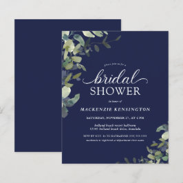 Budget Navy Blue Eucalyptus Möhippa