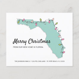 Budget Ny Hem i Florida Julkort