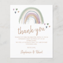 Budget Oh Baby Shower Boho Rainbow Tack