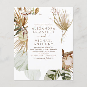 Budget Pampas Grass Bohemian Photo Boho Bröllop