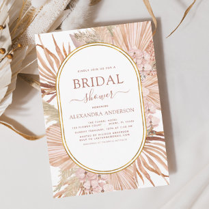 Budget Pampas Grass Möhippa Bohemian Boho Flygblad