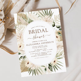 Budget Pampas Grass Möhippa Boho Eucalyptus Flygblad