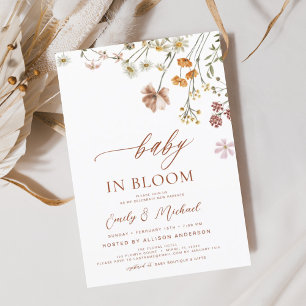 Budget Par Shower Wildblomme Baby i Bloom
