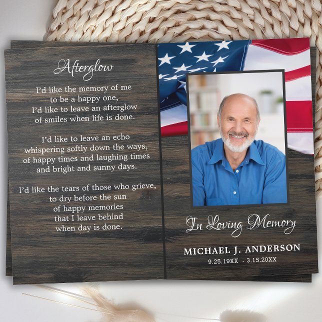 Budget Patriotisk Begravningsprogram för Veteranmi (Skapare uppladdad)