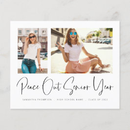 Budget Peace Out 2 Photos 2022 Grad-meddelande