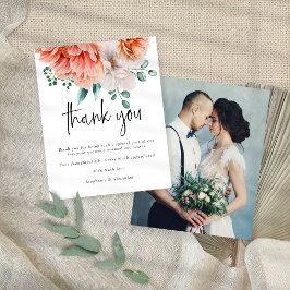 Budget Peach Peonies Photo Bröllop Tack