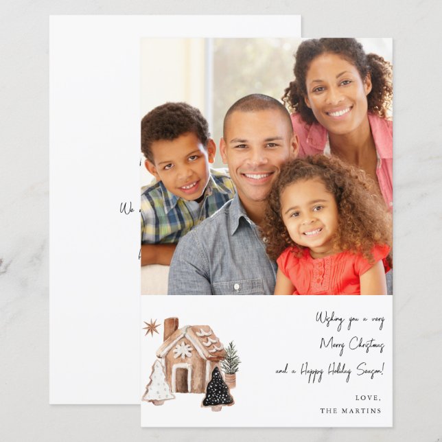 Budget Pepparkakshus & Julgodis Not M (Fram/baksida)