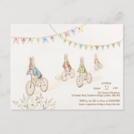 Budget Peter Kanin Kanin Kön Baby Shower Vykort