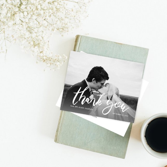 Budget Photo Black & White Calligraphy 2 Tack (Skapare uppladdad)