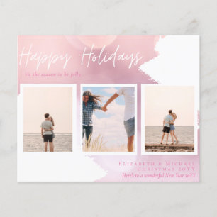 BUDGET PHOTO CHRISTMAS CARDS - Photo Collage Urban Flygblad