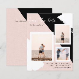 BUDGET Photo Collage Spara Date Modern Abstrakt