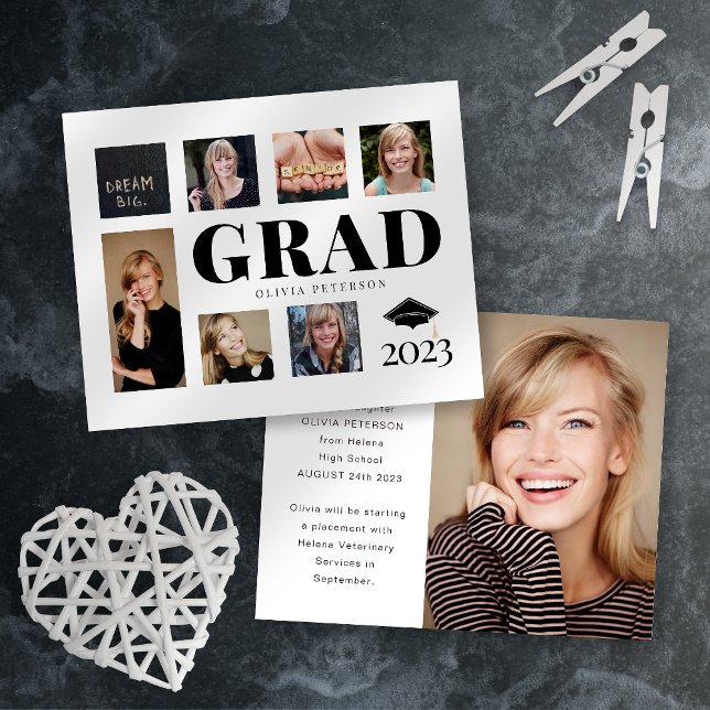 BUDGET Photo Collage Student avisering (Skapare uppladdad)