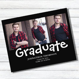 Budget Photo Collage Studenten meddelande Flygblad