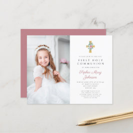 Budget Photo Rosa Blommigt Kor Första kommissionen