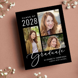 Budget Photo Script Black Studenten-meddelande