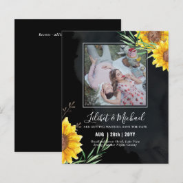BUDGET Photo Spara Date eller Bröllop Rustic Sunsu