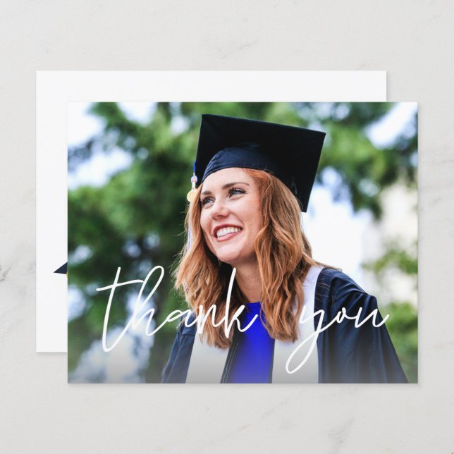 Budget Photo Studenten Hat White Tack (Fram/baksida)
