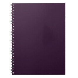BUDGET PLUM LILA Monokrom mall Anteckningsbok
