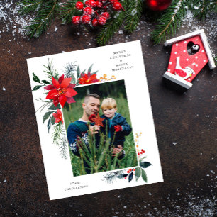 Budget Poinsettia Ram Jul Flygblad